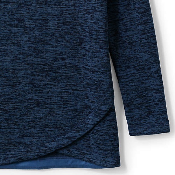 Lands' End Sweaters Lands End Tunic Sweater Cowl Neck Pullover Size